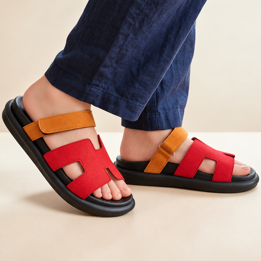 H-Strap Chypre Suede Slides - 1114|2950