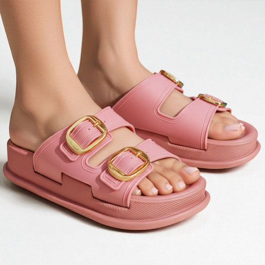 Rubber Wedge Slippers - EVADB2800
