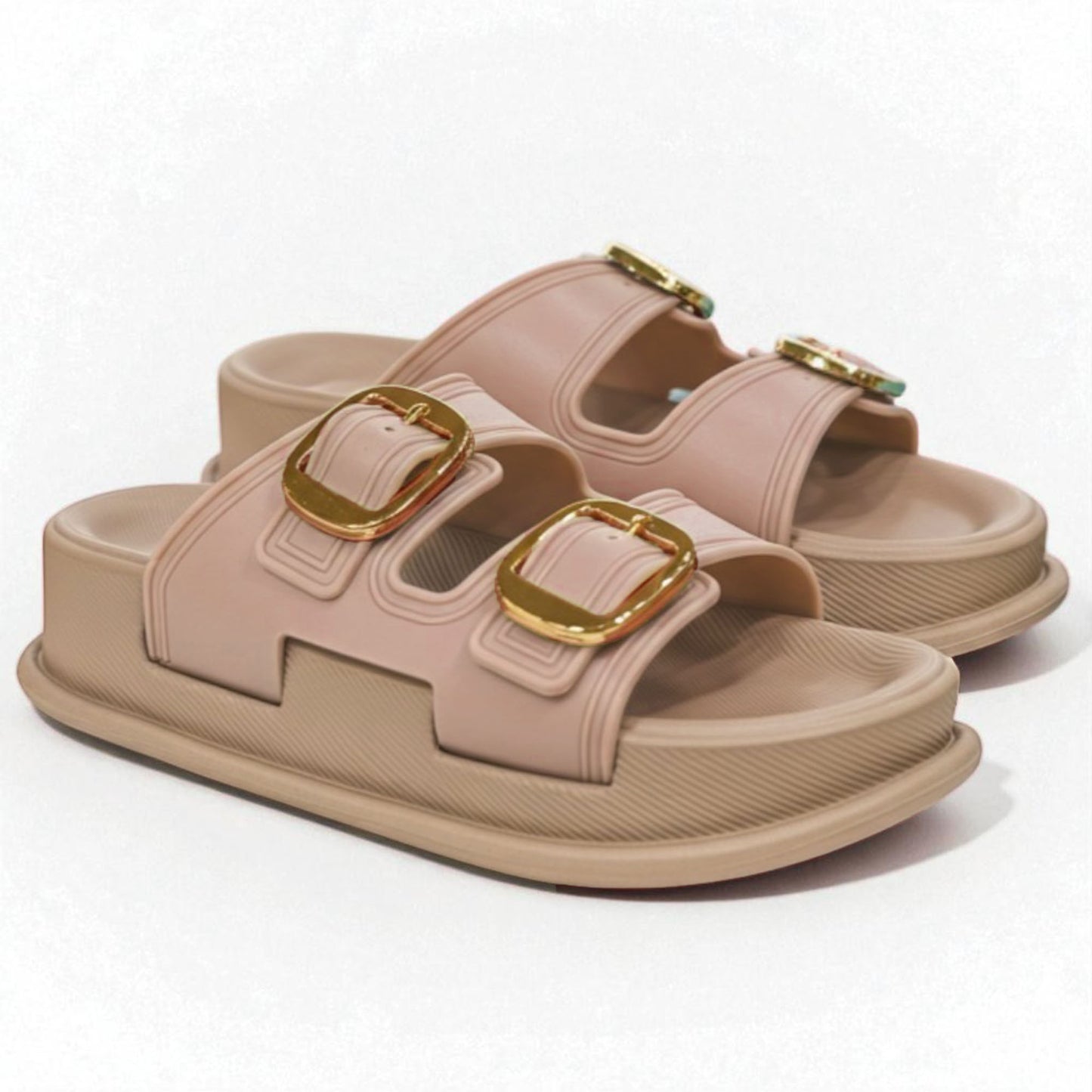 Rubber Wedge Slippers - EVADB2800