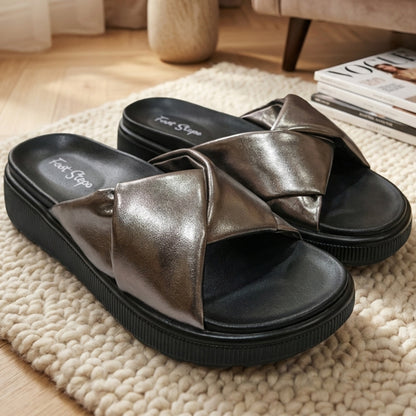 Comfort Flatform Slippers - FEPC|2950