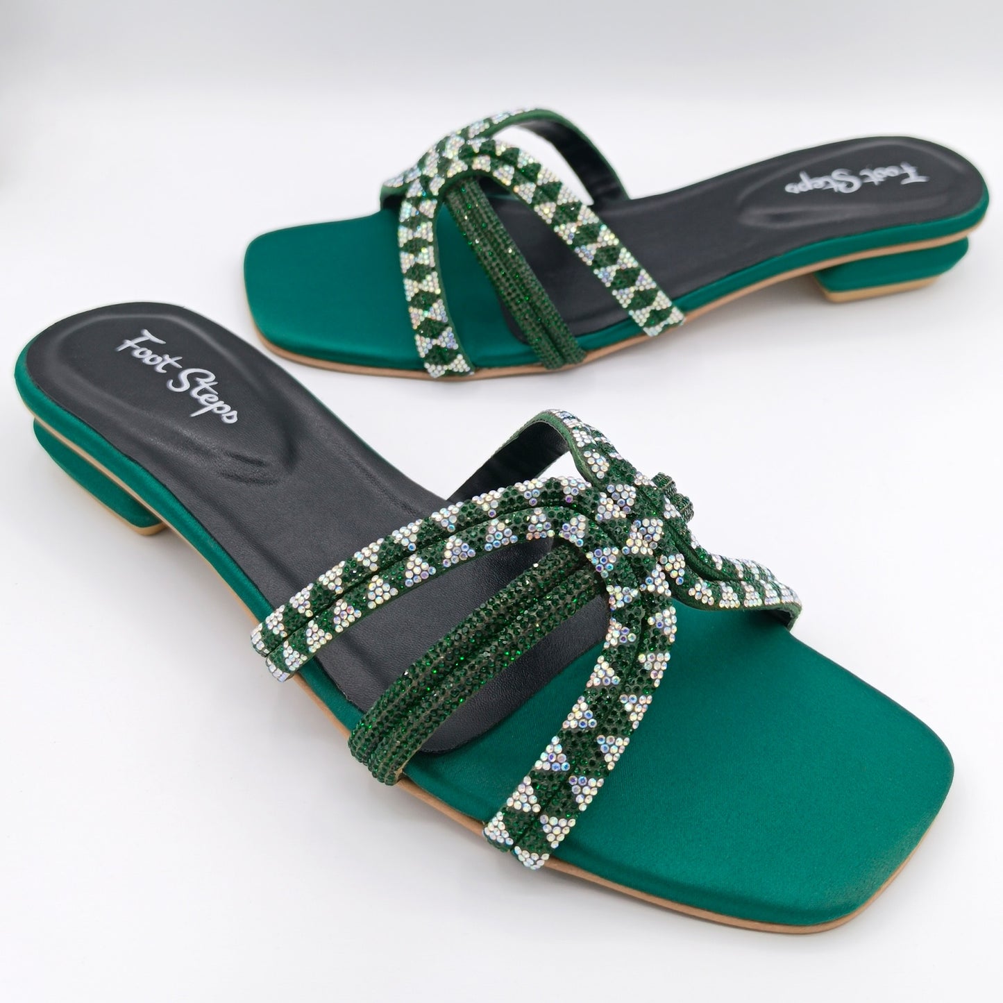 Rhinestone Flat Slides - FSF21250