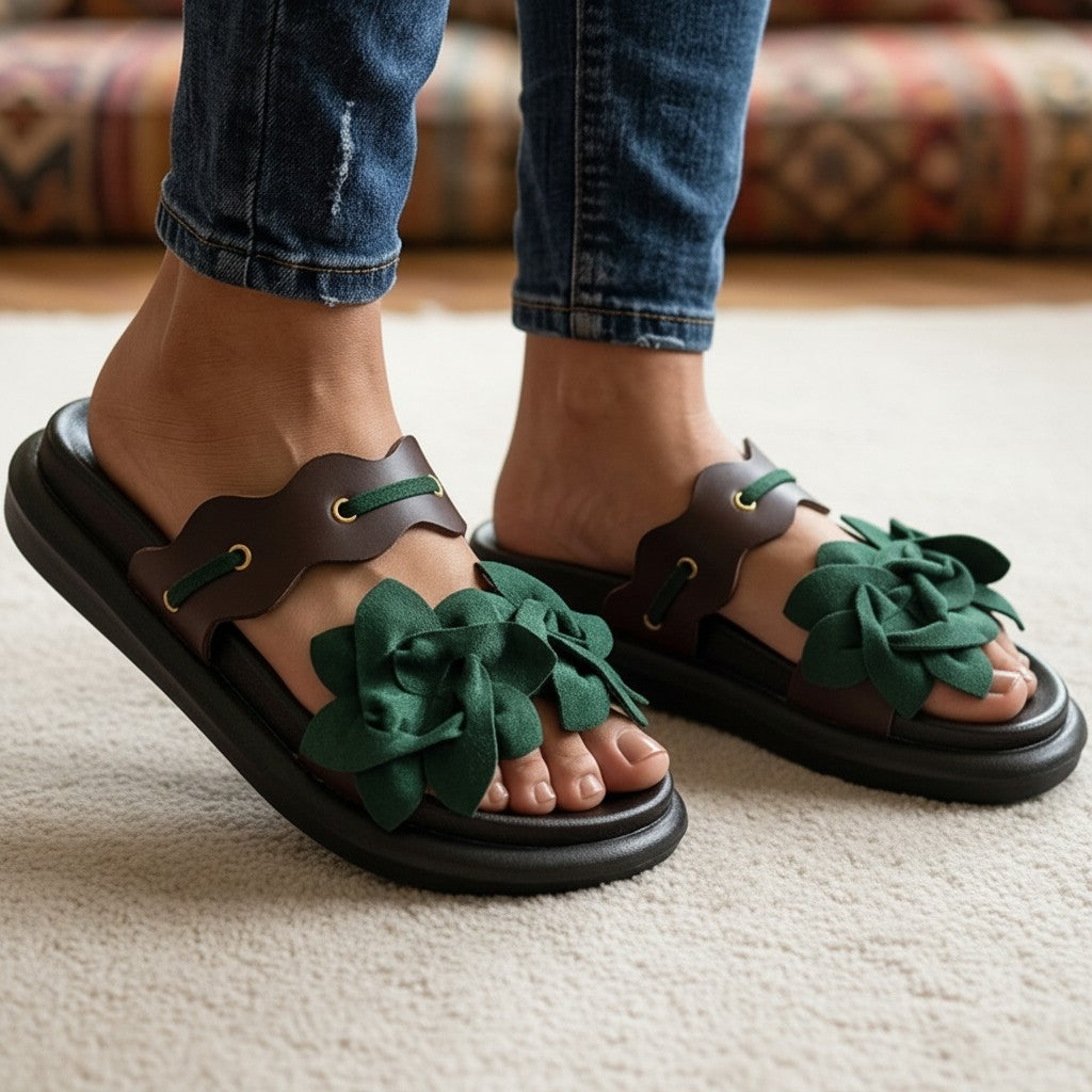 Comfy Dahlia Sole Slides - RDFS|2950