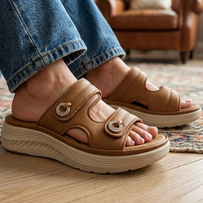 Medicated Platform Comfort Slippers - HPDB|3850