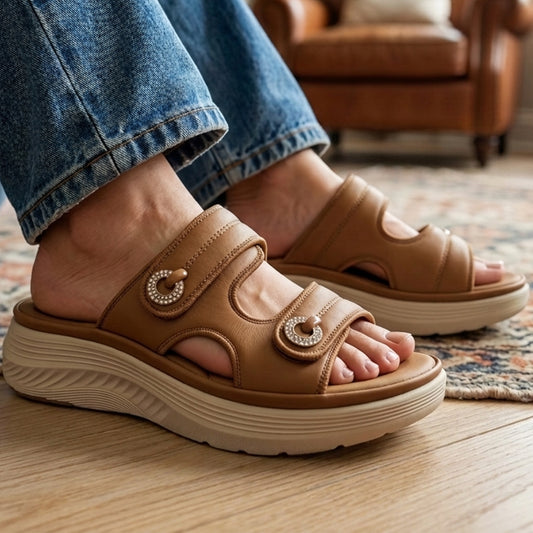 Medicated Platform Comfort Slippers - HPDB|3850