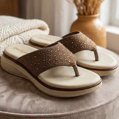 Medicated Flip-Flop Comfort Slippers - HPNB|3850
