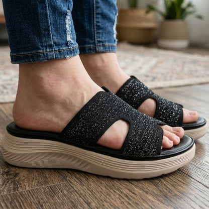 Medicated Platform Comfort Slippers - HPW|3850
