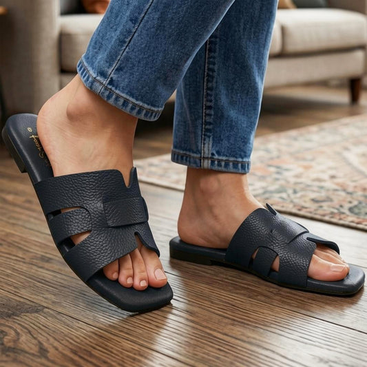 H-Strap Flat Slippers - HSTR|1935