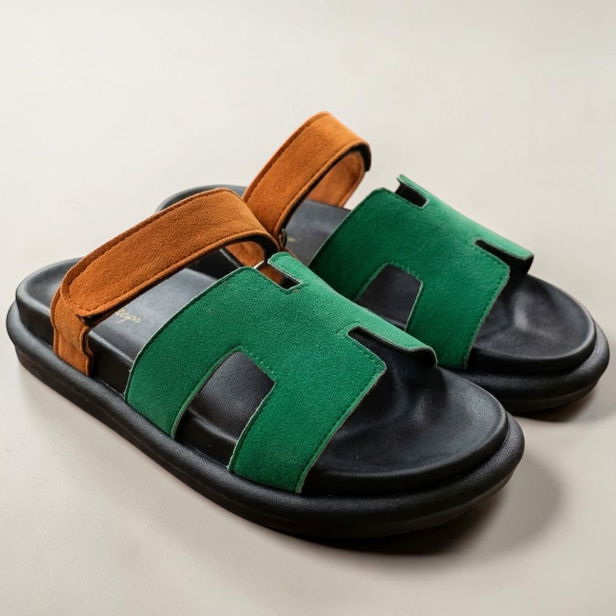 H-Strap Chypre Suede Slides - 1114|2950