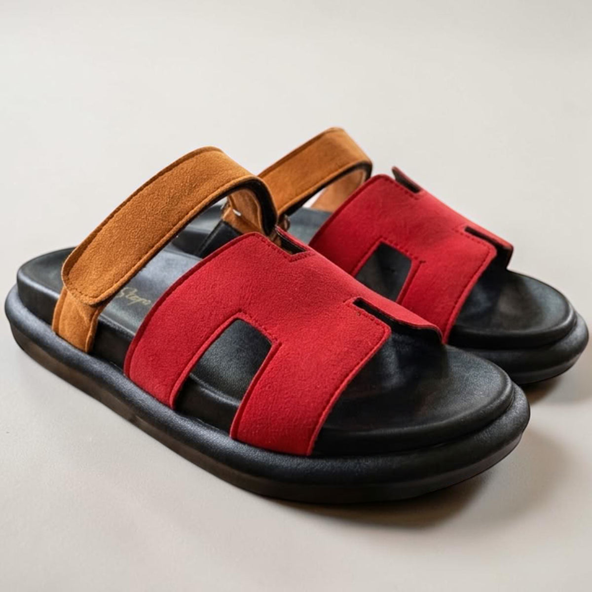 H-Strap Chypre Suede Slides - 1114|2950