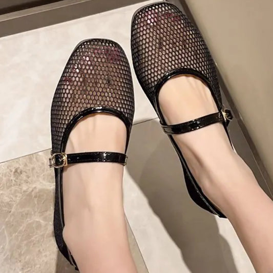 Mary Jane Flat Pumps - MJFN21250