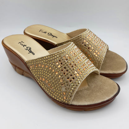 Platform Stonework Sandals - PNH21400