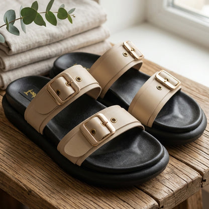 Urban Flatform Sole Slides - RFDB