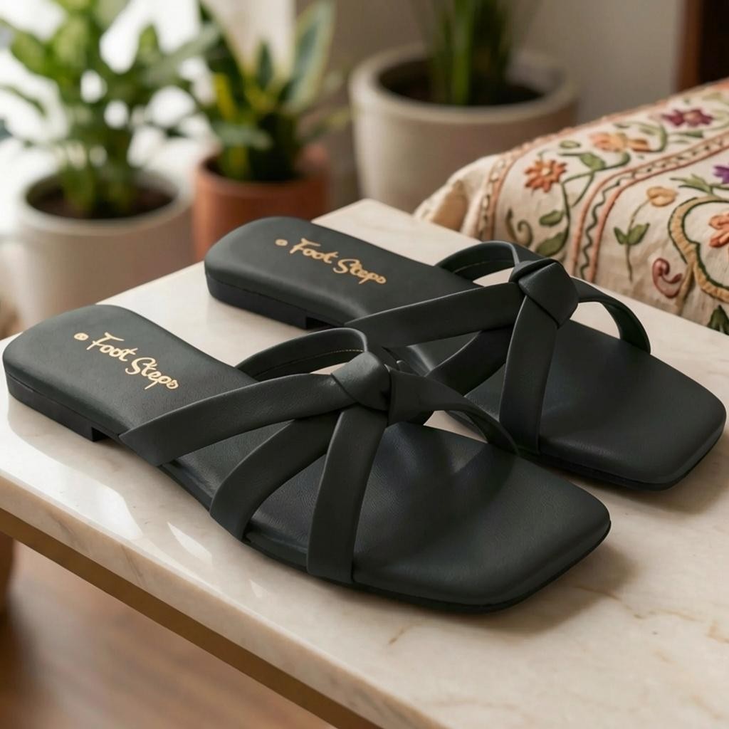 Knot & Twist Flat Slides - RKN|1795