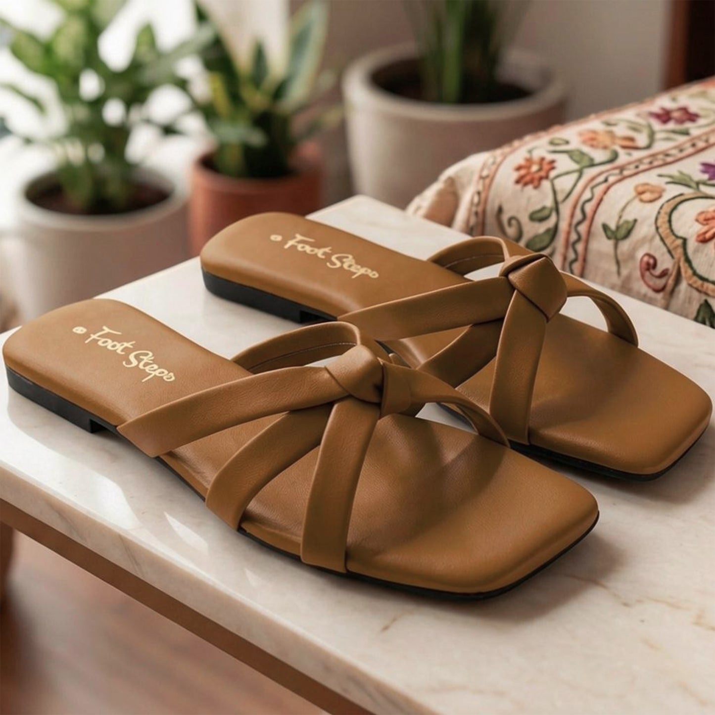 Knot & Twist Flat Slides - RKN|1795