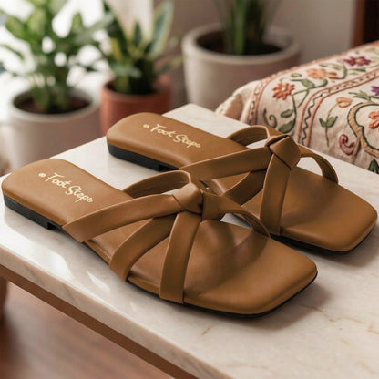 Knot & Twist Flat Slides - RKN|1795