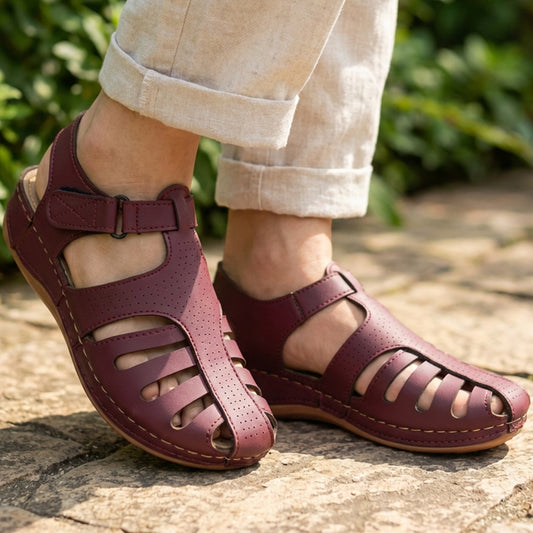 Retro Medicated Wedge Sandals - RTRO|2850