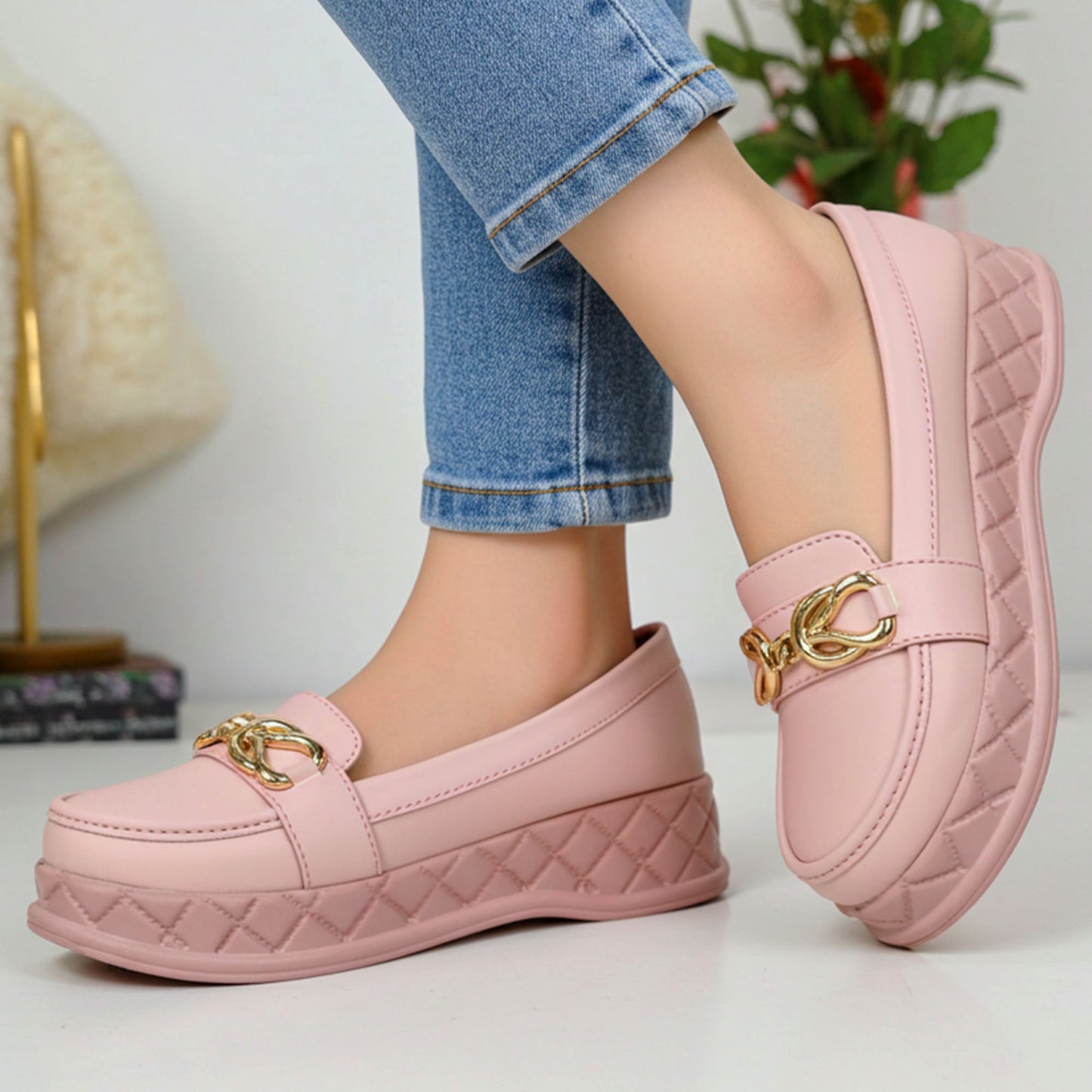 Casual Wedge Shoes - SCPY21850