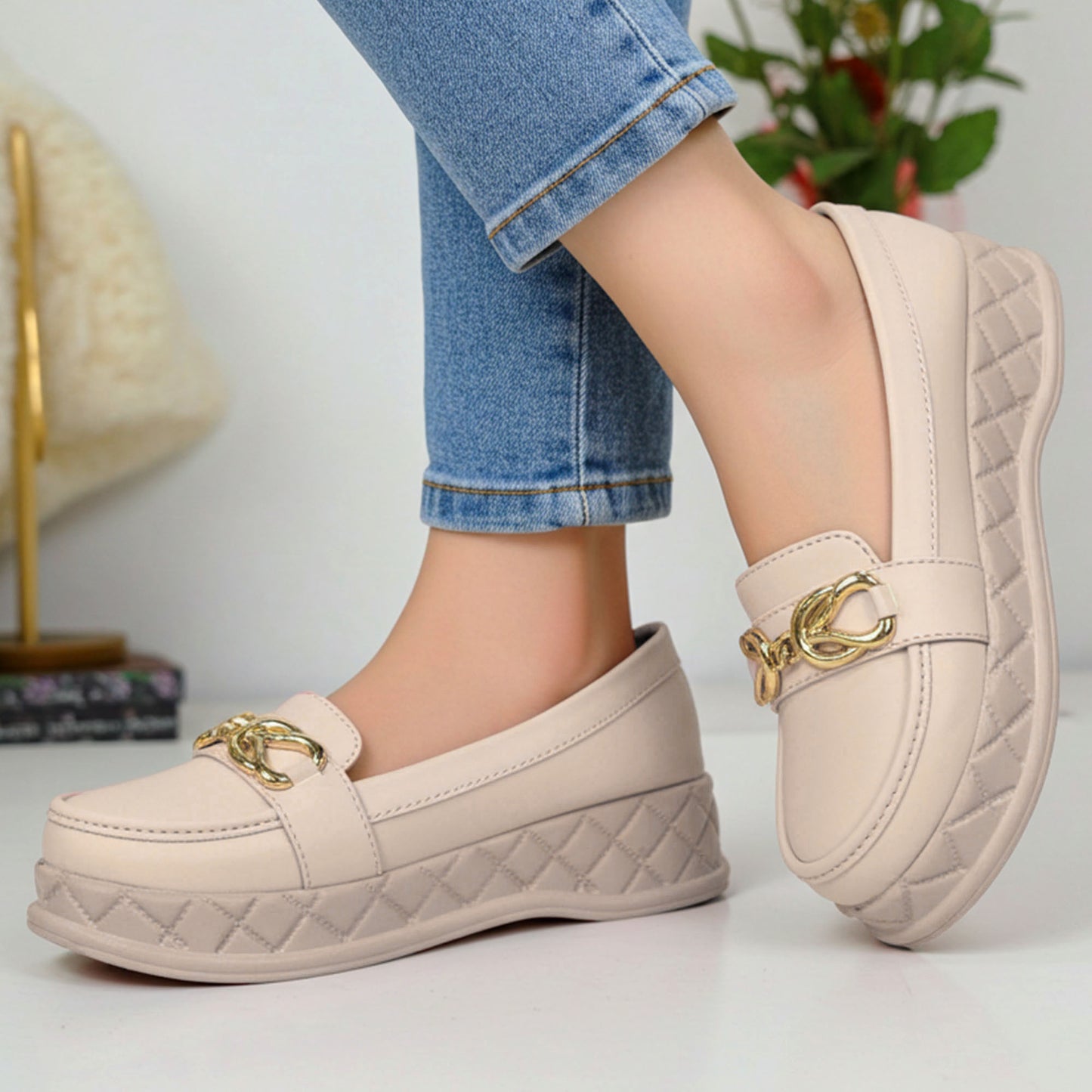 Casual Wedge Shoes - SCPY21850