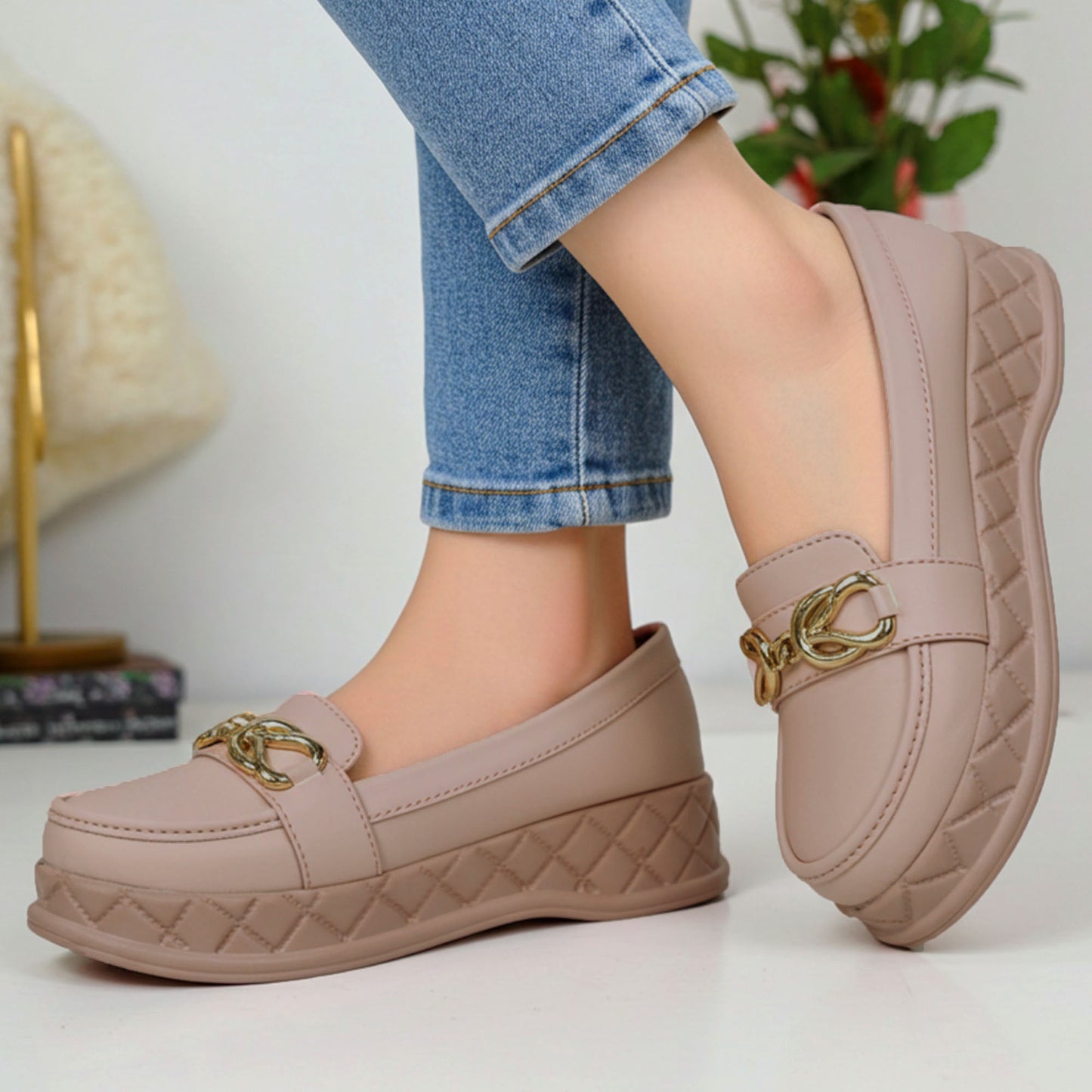 Casual Wedge Shoes - SCPY21850