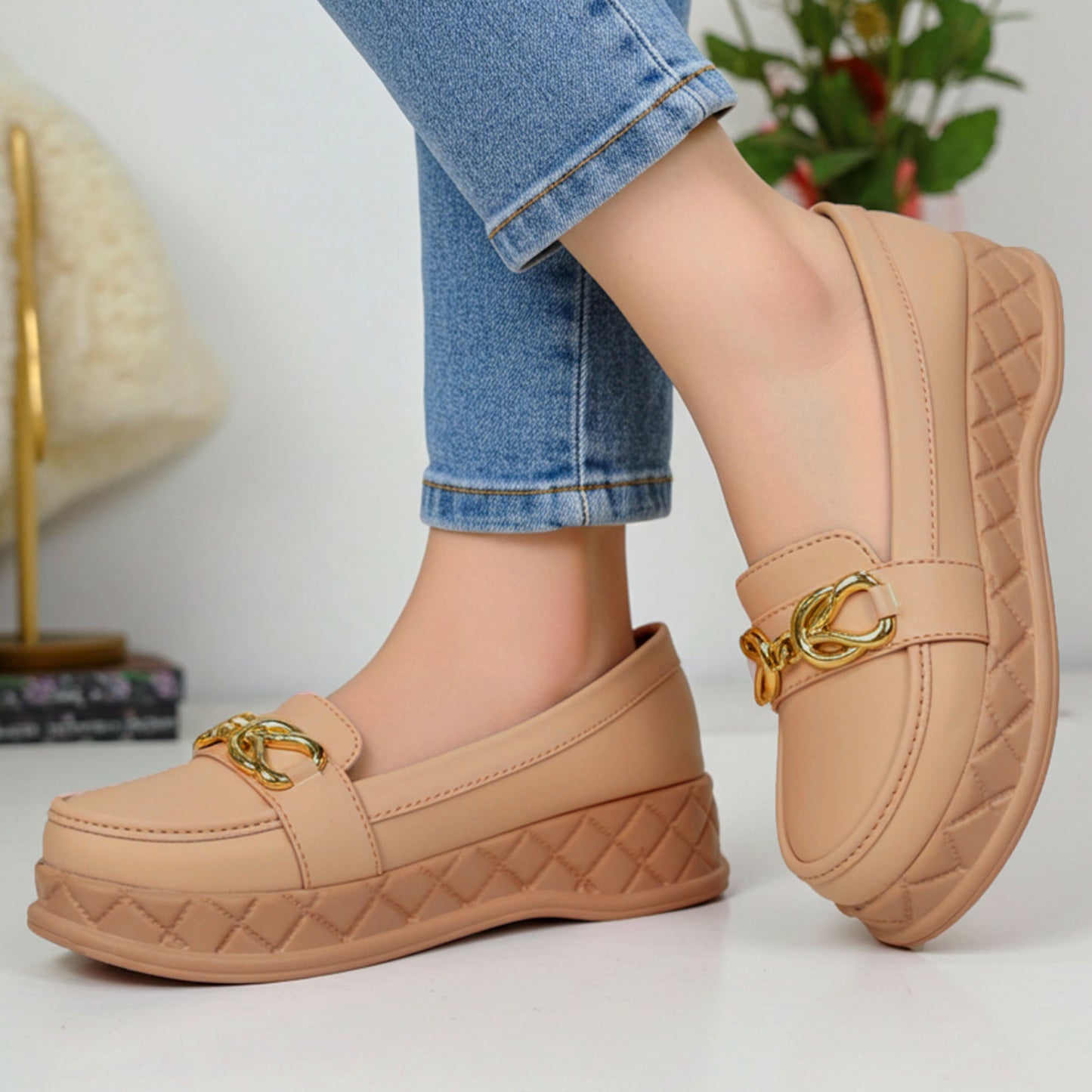 Casual Wedge Shoes - SCPY21850
