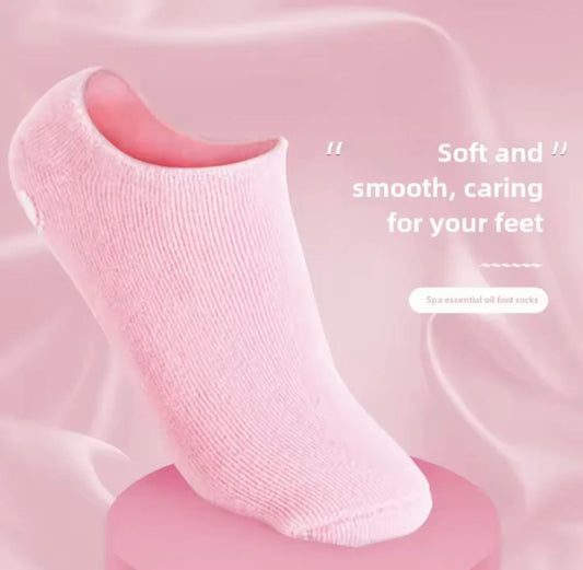 Spa Gel Socks Anti Crack Feet Moisturizing & Pain Relief