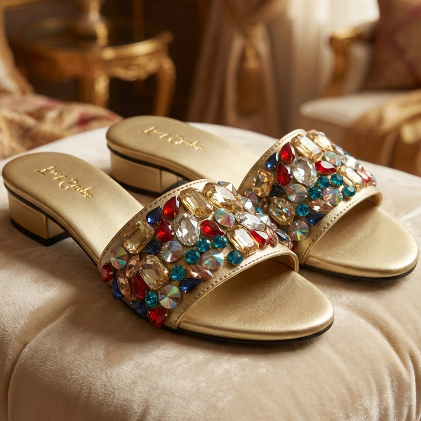 Mosaic Gemstones Slides - TGMJ|3100