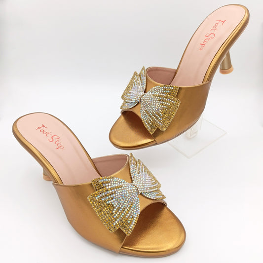 Butterfly Cone Heels Sandals - TSCMB21590