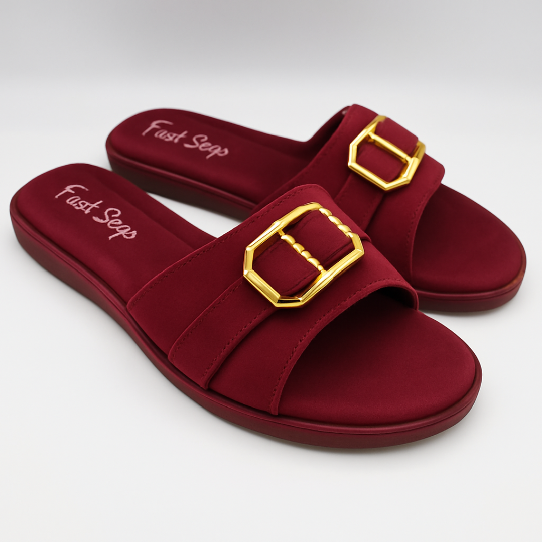 Comfort Flat Slippers - FBPU|1850