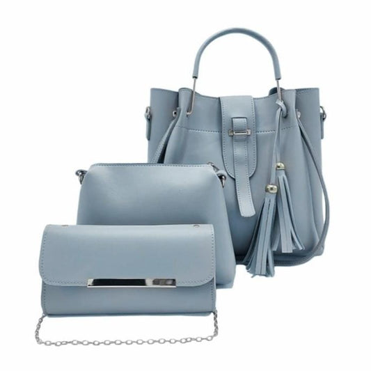 Women's PU Leather Handbag, Crossbody & Clutch - MZ60500153BGWRD
