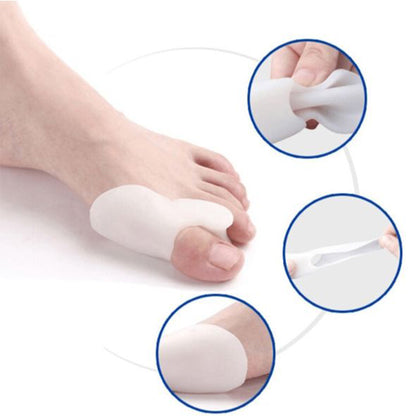 Soft Gel Bunion Corrector Hallux Valgus Stretcher Thumb Bone Adjuster