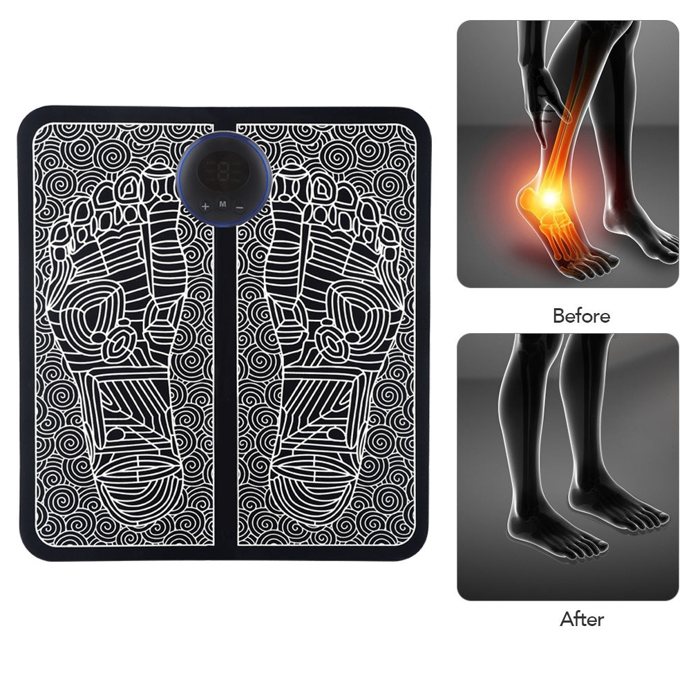 EMS Foot Massager Muscle Stimulation Pad Feet Massage Pad For Foot Pain Relief