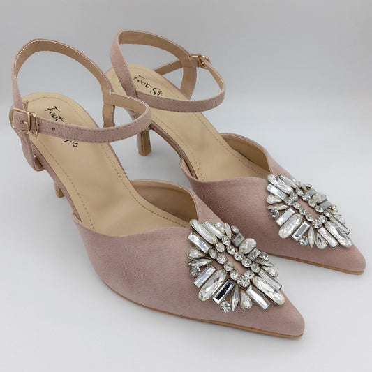 Elegant Rhinestone Court Shoes Heels For Women