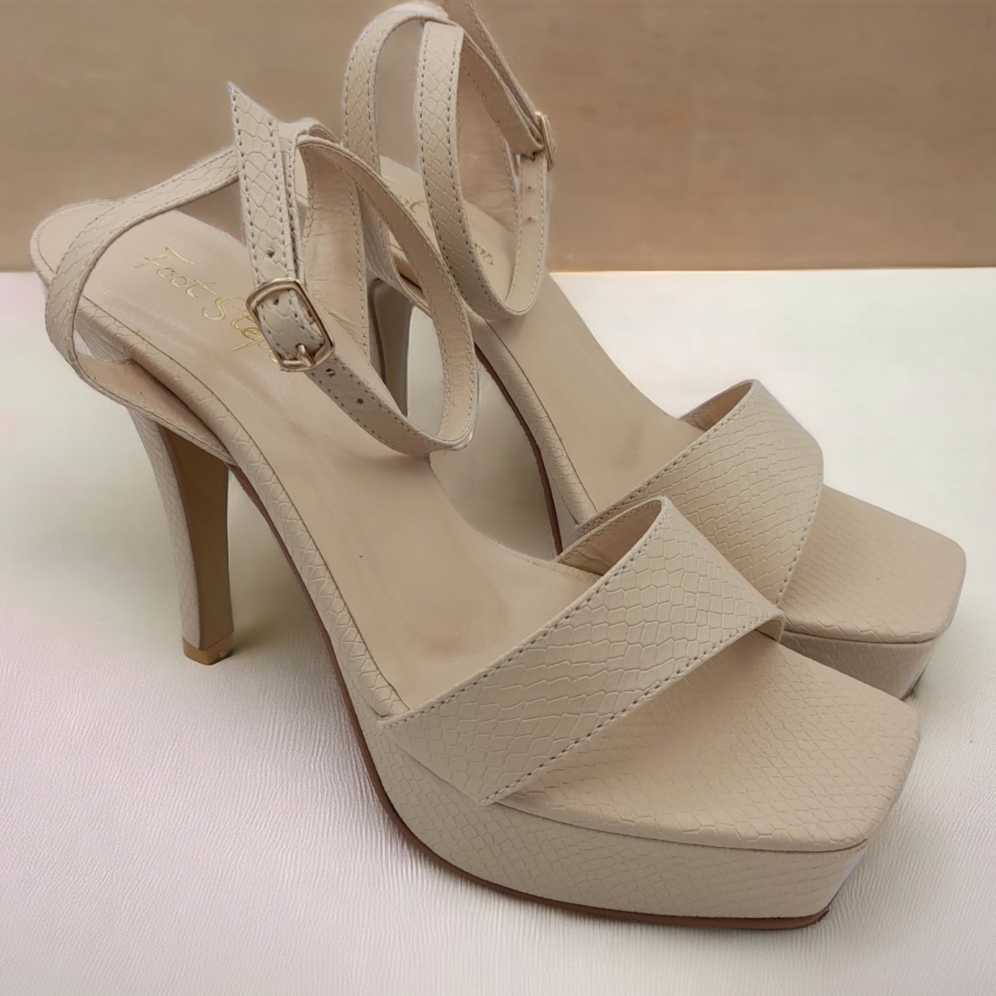 Platform Stiletto High Heels Sandals With Ankle Strap For Women