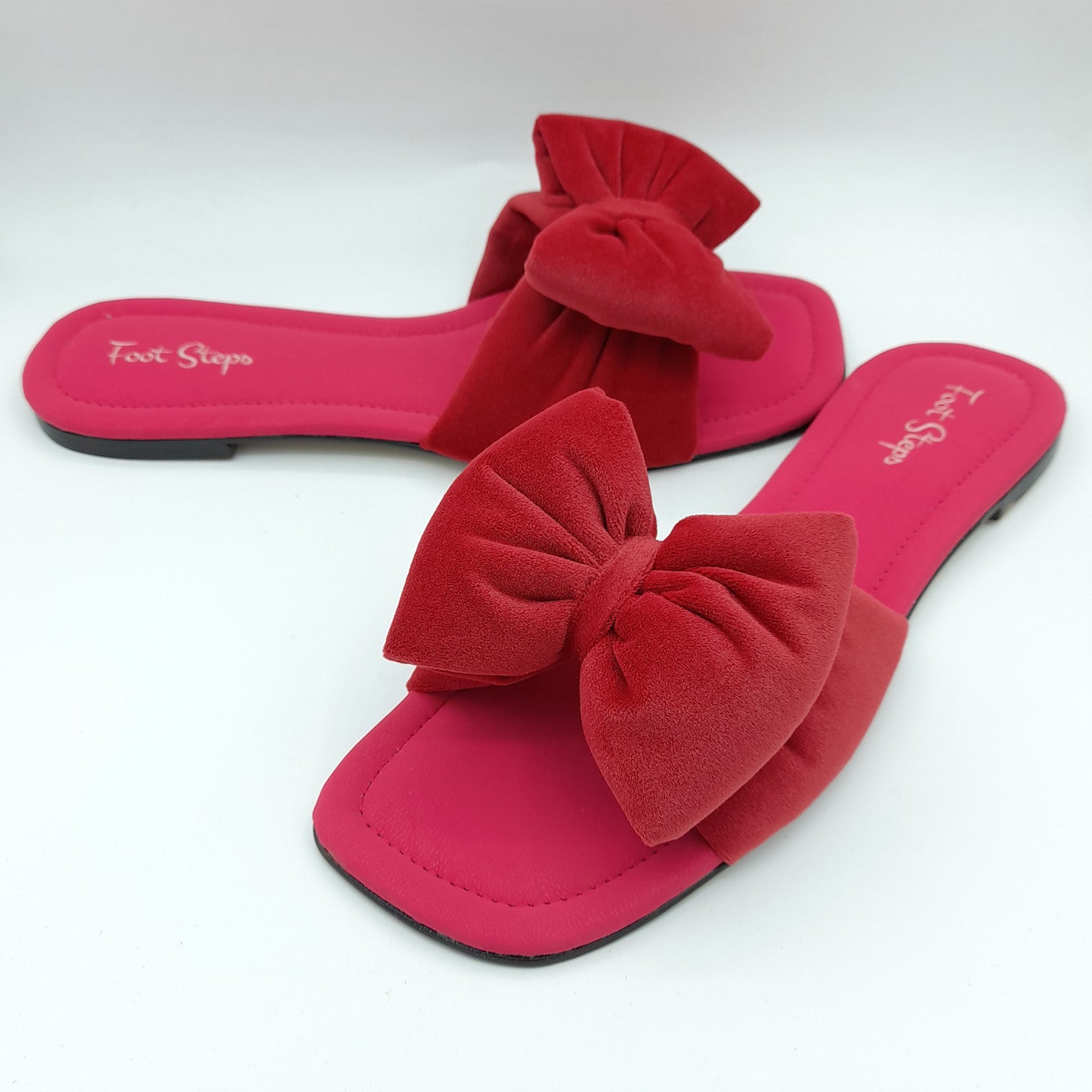 Casual Bow Decor Slippers