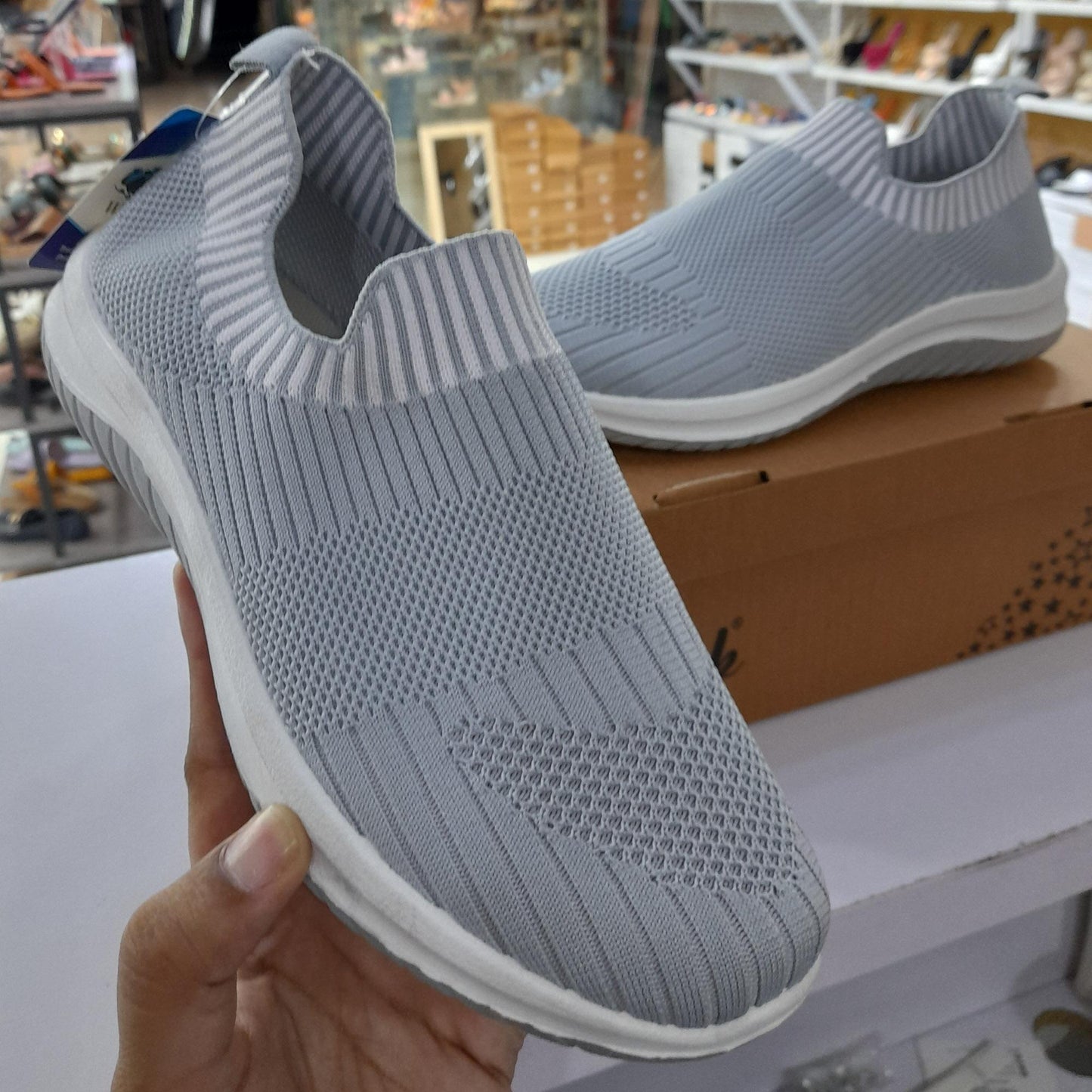 Fabric Shoes Sneakers For Ladies